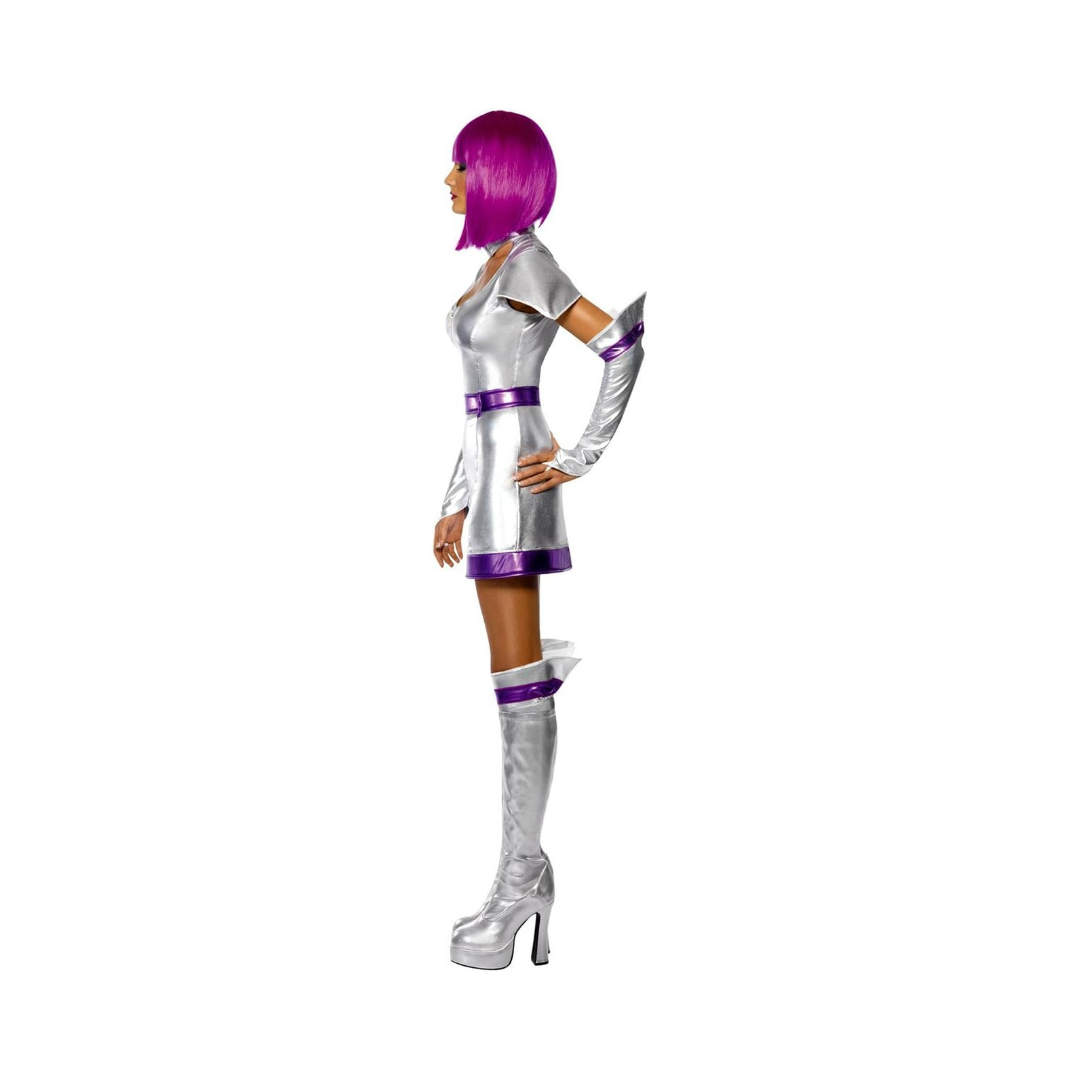 Space Cadet Metallic Women Costume