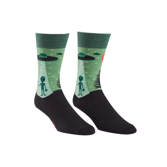 "Visiting Alien" - Quality Alien Socks