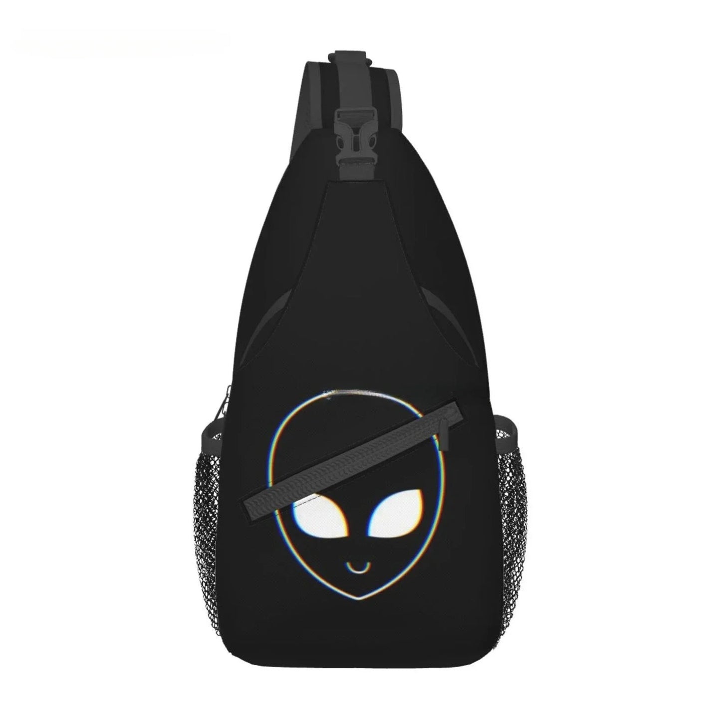 Eye- Catching Alien Sling Backpack 