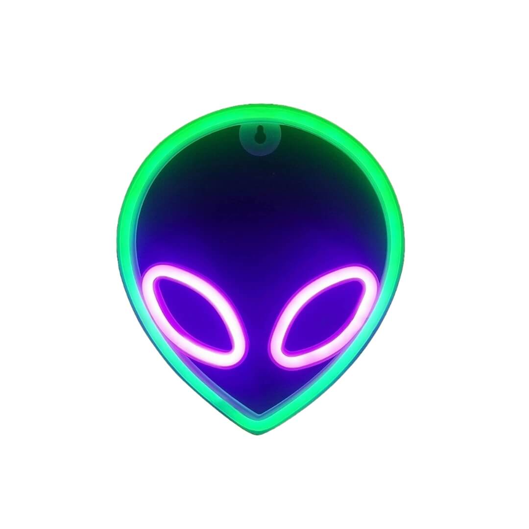 Alien Neon Sign - Cool LED Wall Light