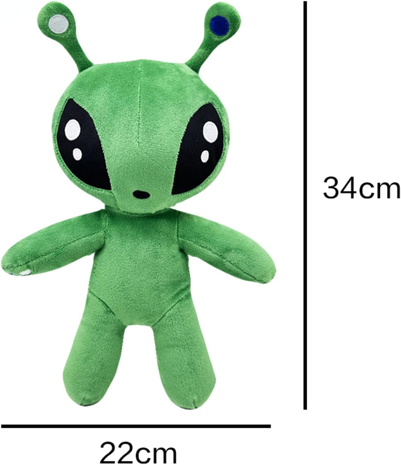 Alien Plush Toy,Green Alien Plush Doll,Soft Alien Creature Pillow for Home Kids’Room Decor,Gift for Animation Fans and Doll Toys