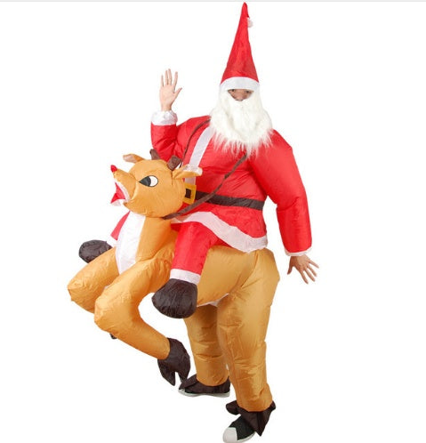 Trump Chair Inflatable Suit For Christmas Make-up Party Toys Dress Up Cosplay Costumes Outfit