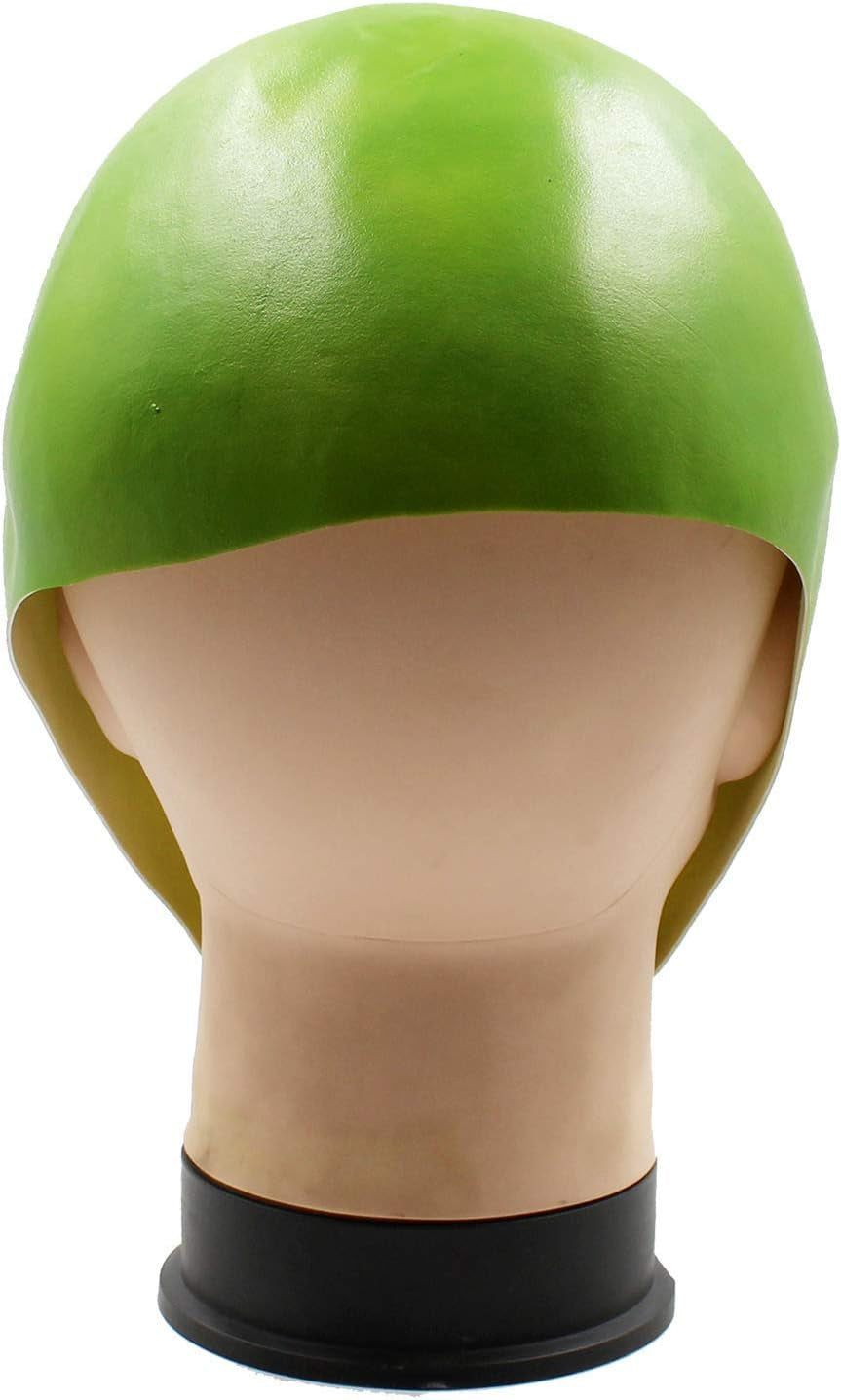 Green Alien Head Mask Cool Latex Costume Mask for Party Halloween Dressing Up