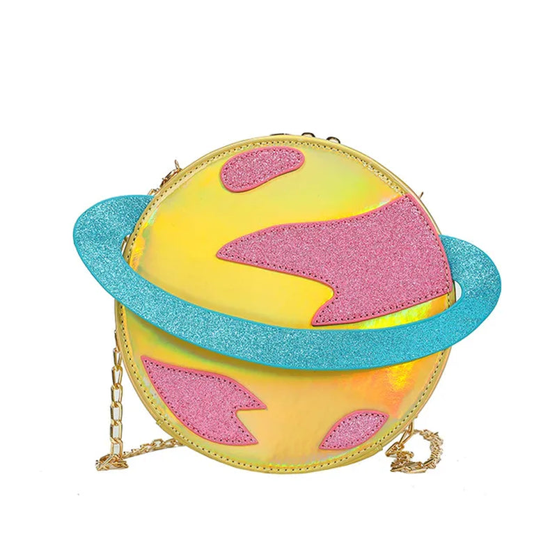 Eye catching Planet Handbag