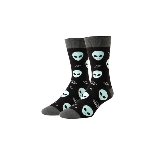 Alien Sock - Funny Space Socks for Men