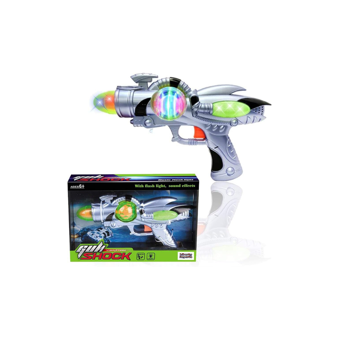 Space LED Gun - Alien Toy for Kids