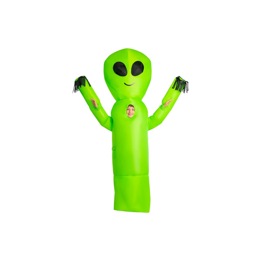 Inflatable Alien Costume Kids: Fun Green Suit