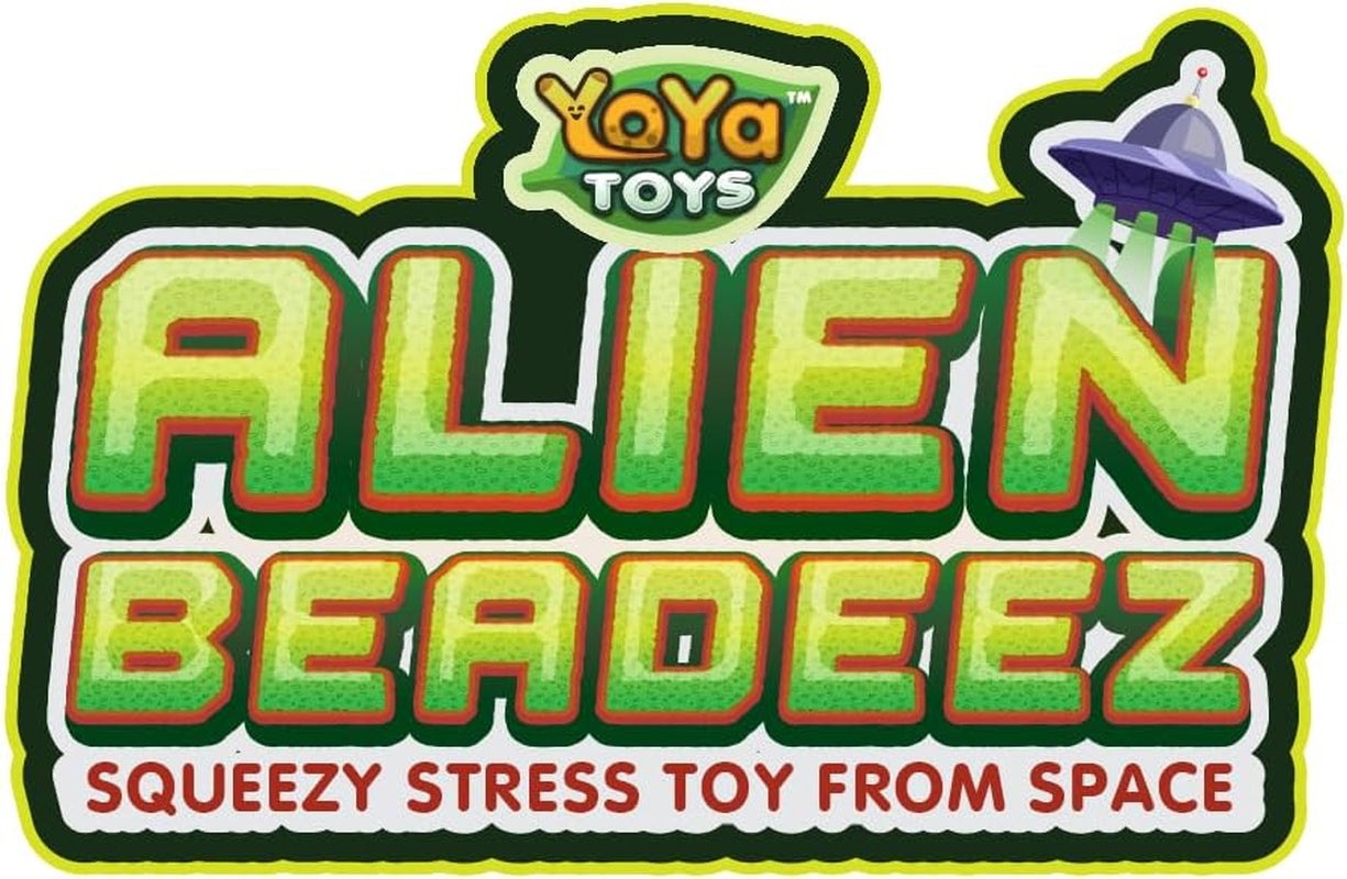 Alien Squisheez Set - Fidget Toy Stress Ball - Colorful Soft Squishy - Mental Stimulation, Clarity & Focus Tool - Fun for Any Age