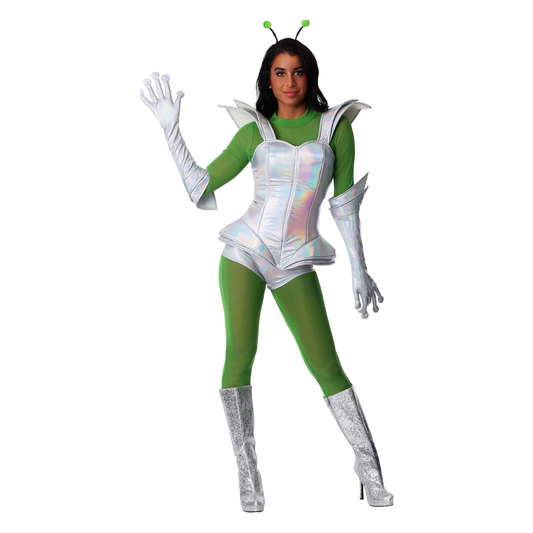 Adult Galactic Alien Babe Costume