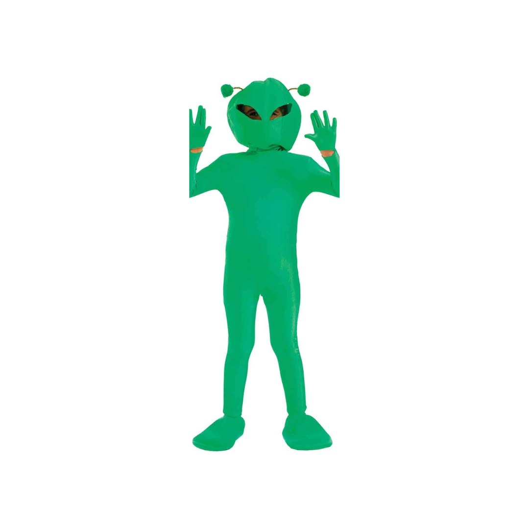 Kids' Green Alien Halloween Costume