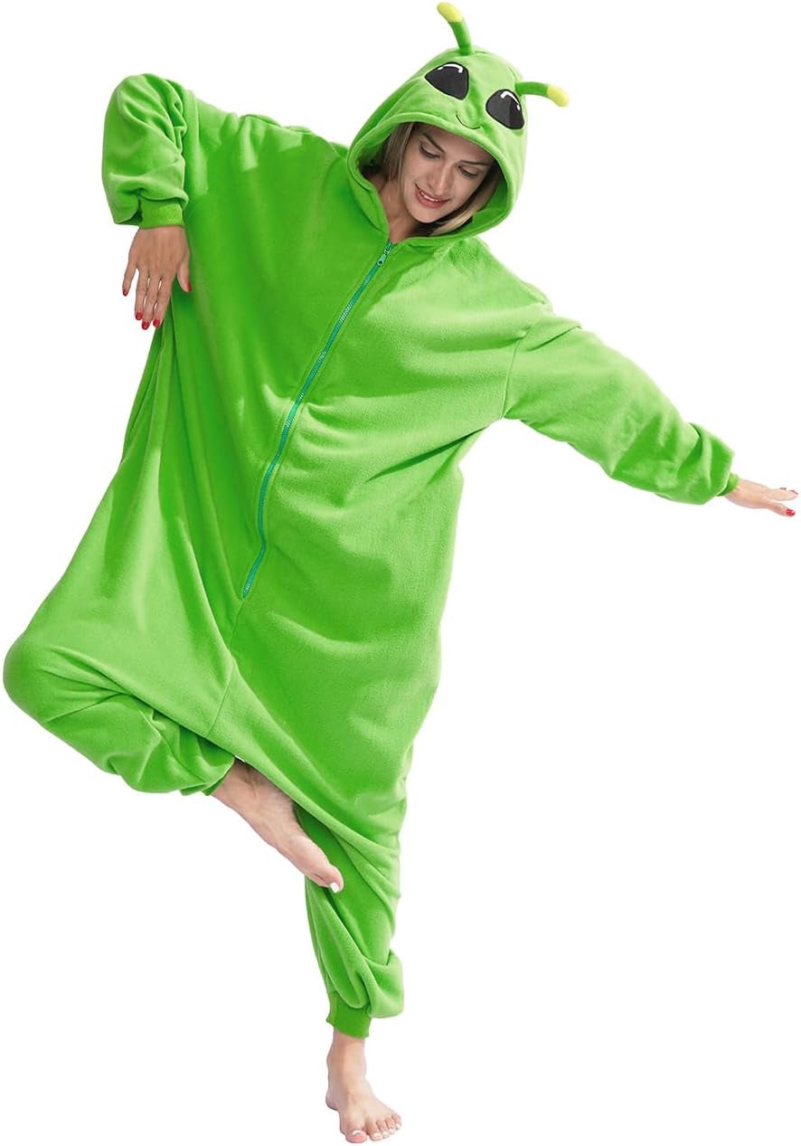 Adult Onesie Pajamas Party Cosplay Homewear Sleepwear Jumpsuit Outfit Costume for Women Men