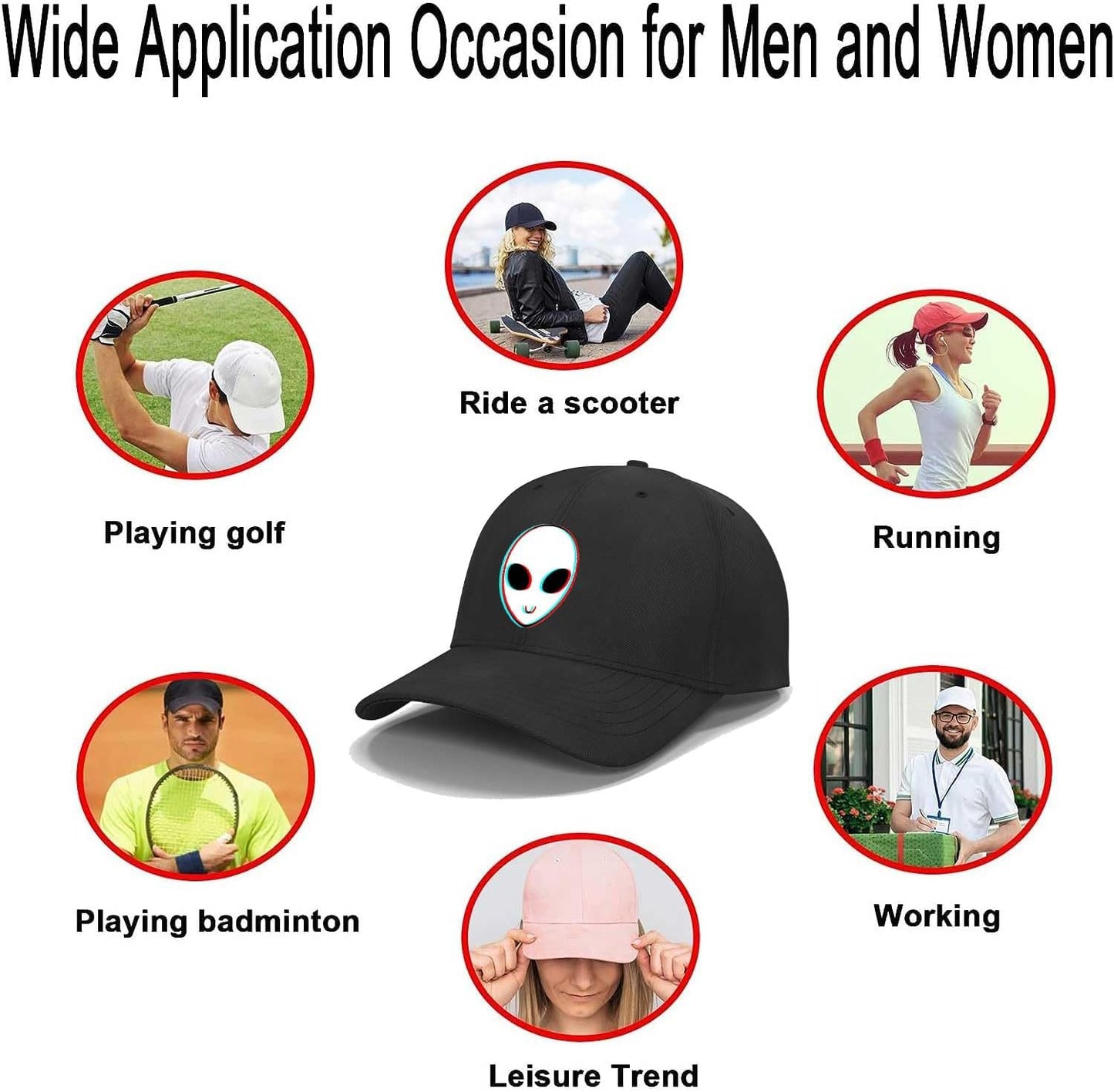 Baseball Cap Cotton Adjustable Baseball Hat Men Women Dad Hat