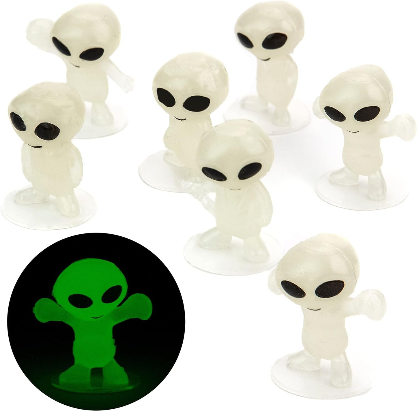 Product Title: Glow in The Dark Alien Toys - 25/50/100 Pack