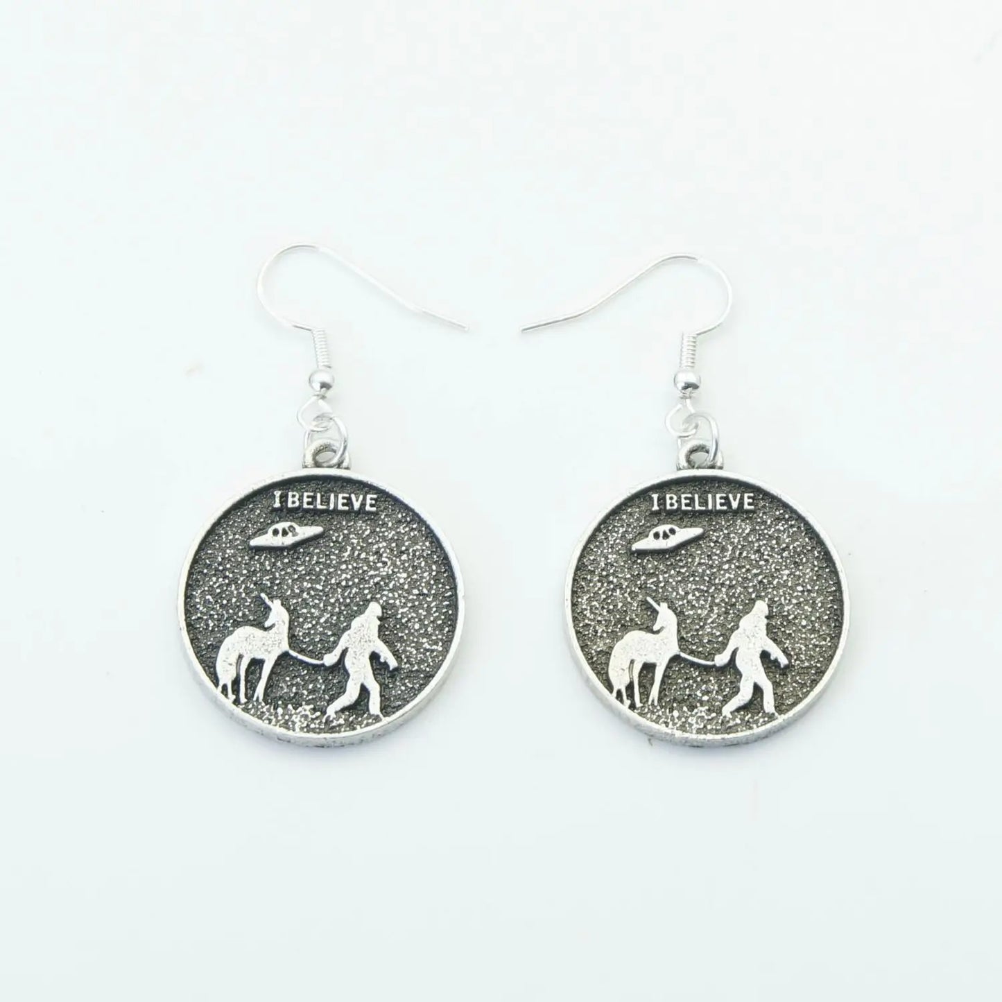 I Believe: Bigfoot & Mystical Unicorn Earrings