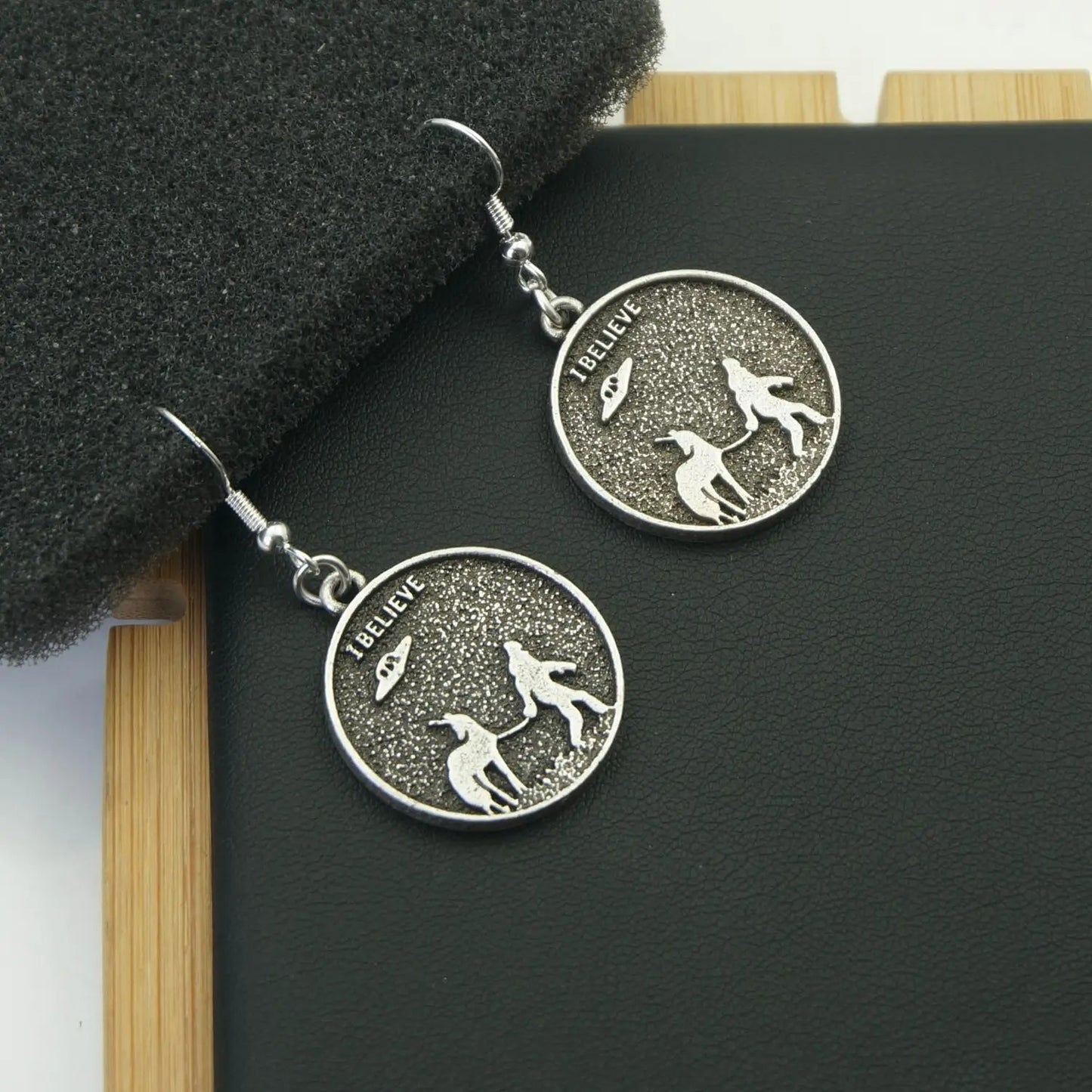 I Believe: Bigfoot & Mystical Unicorn Earrings